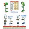 立式鉆床、臺(tái)式鉆床、輕型鉆床、精密鉆床