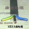 3芯2.5平方 自動(dòng)伸縮門(mén)扁線 電動(dòng)門(mén)移動(dòng)扁線