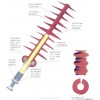 FXBW4-110/100合成硅膠絕緣子 復(fù)合絕緣子圖片