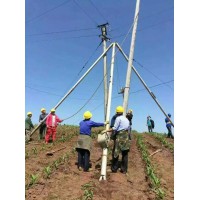 鋁合金三腳架立桿機 三腳架立桿器 水泥電線桿支架 廠家直銷